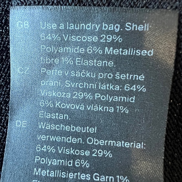 NWT- COS Sparkly Textured Bandeau Top - Picture 13 of 16